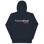 Formula Ford Official Embroidered Fleece Hoodie - Navy blue