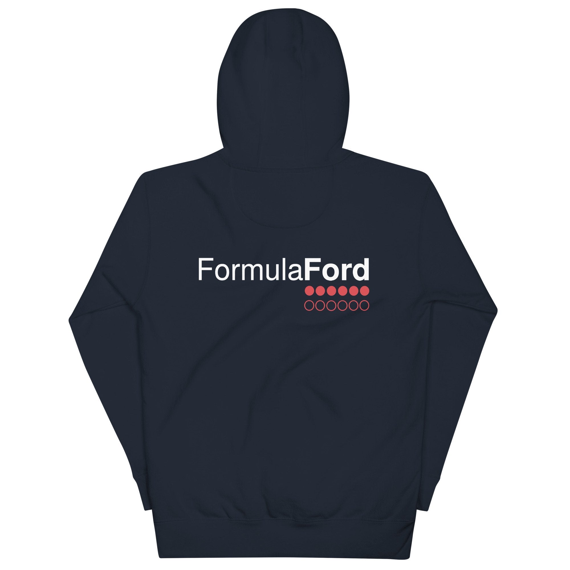 Formula Ford Official Embroidered Fleece Hoodie - Navy blue