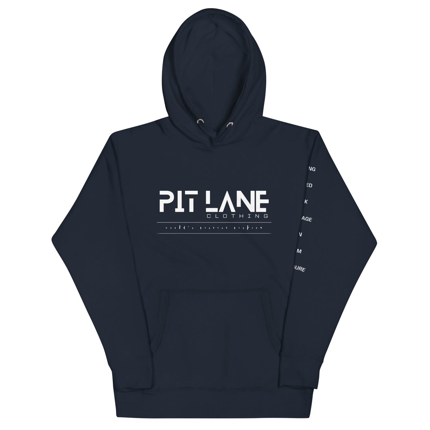 Pit Lane Clothing: Heavyweight Fleece Hoodie - 'Apex'