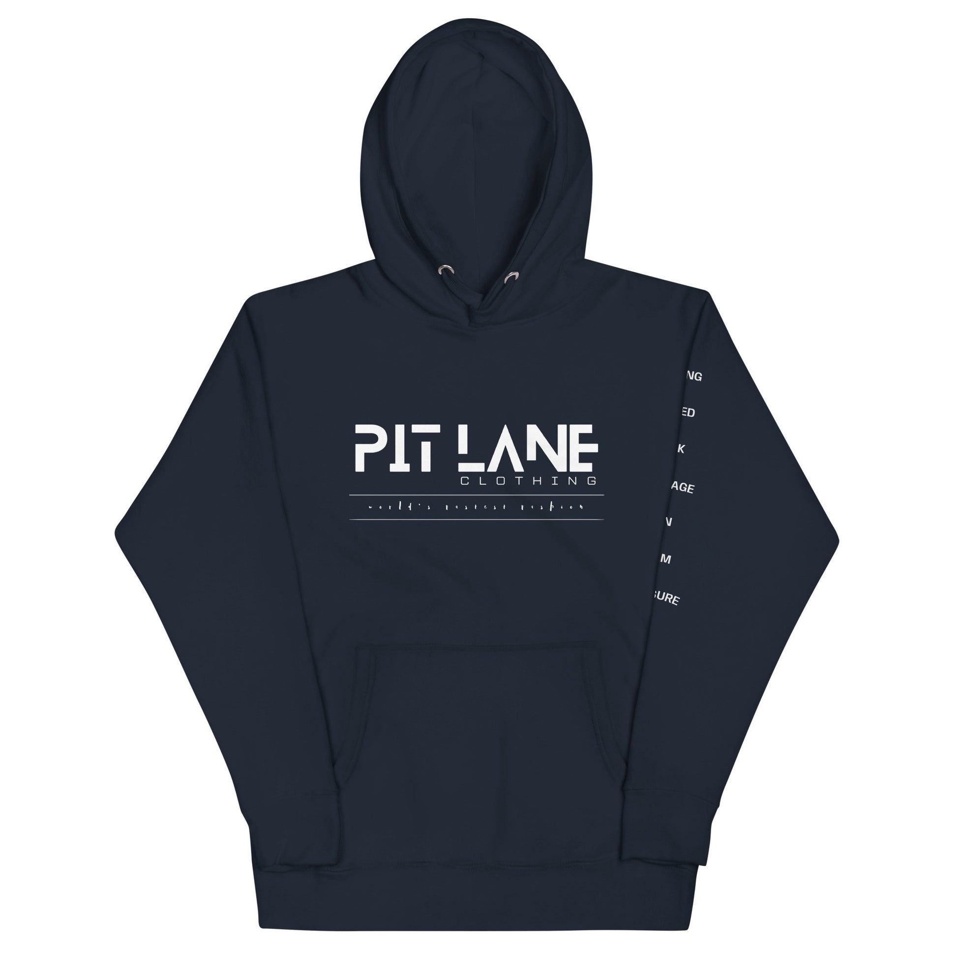 Pit Lane Clothing: Heavyweight Fleece Hoodie - 'Apex'
