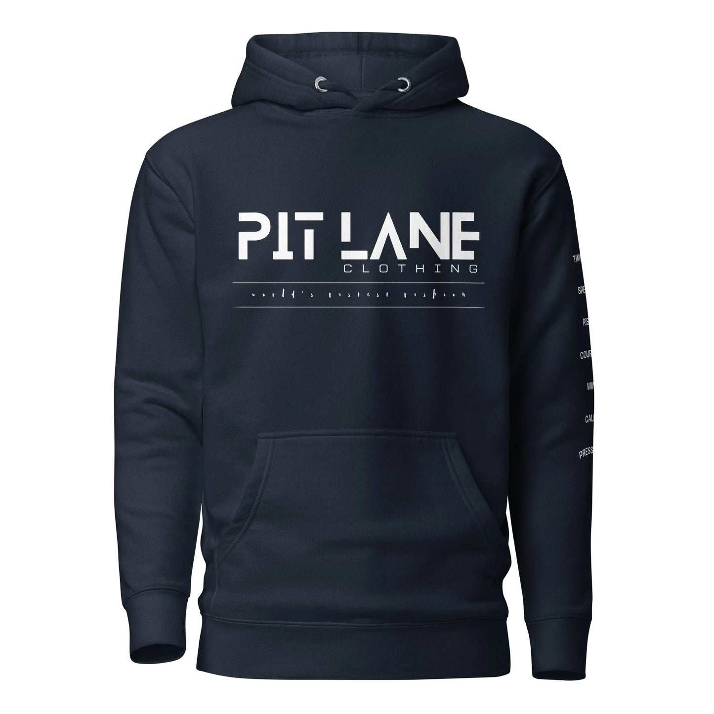 Pit Lane Clothing: Heavyweight Fleece Hoodie - 'Apex'