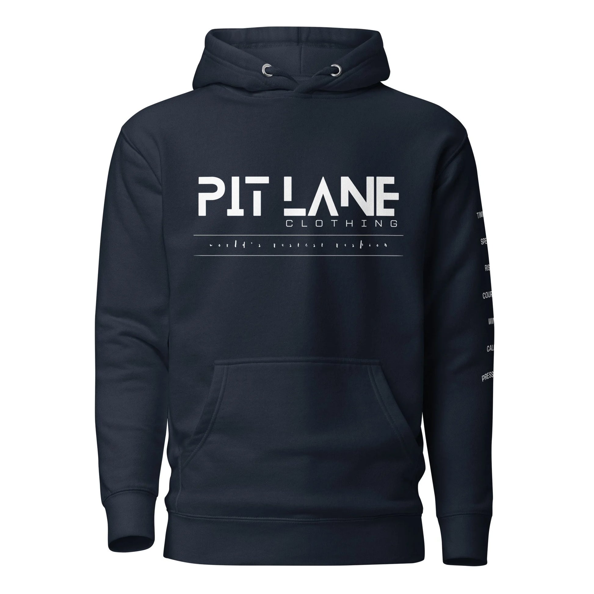 Pit Lane Clothing: Heavyweight Fleece Hoodie - 'Apex'