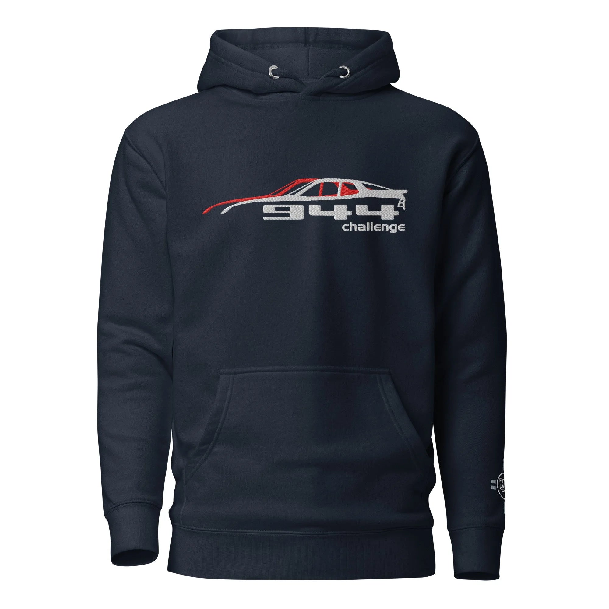 944 Racing Association - Official - Embroidered Fleece Hoodie - Navy Blue