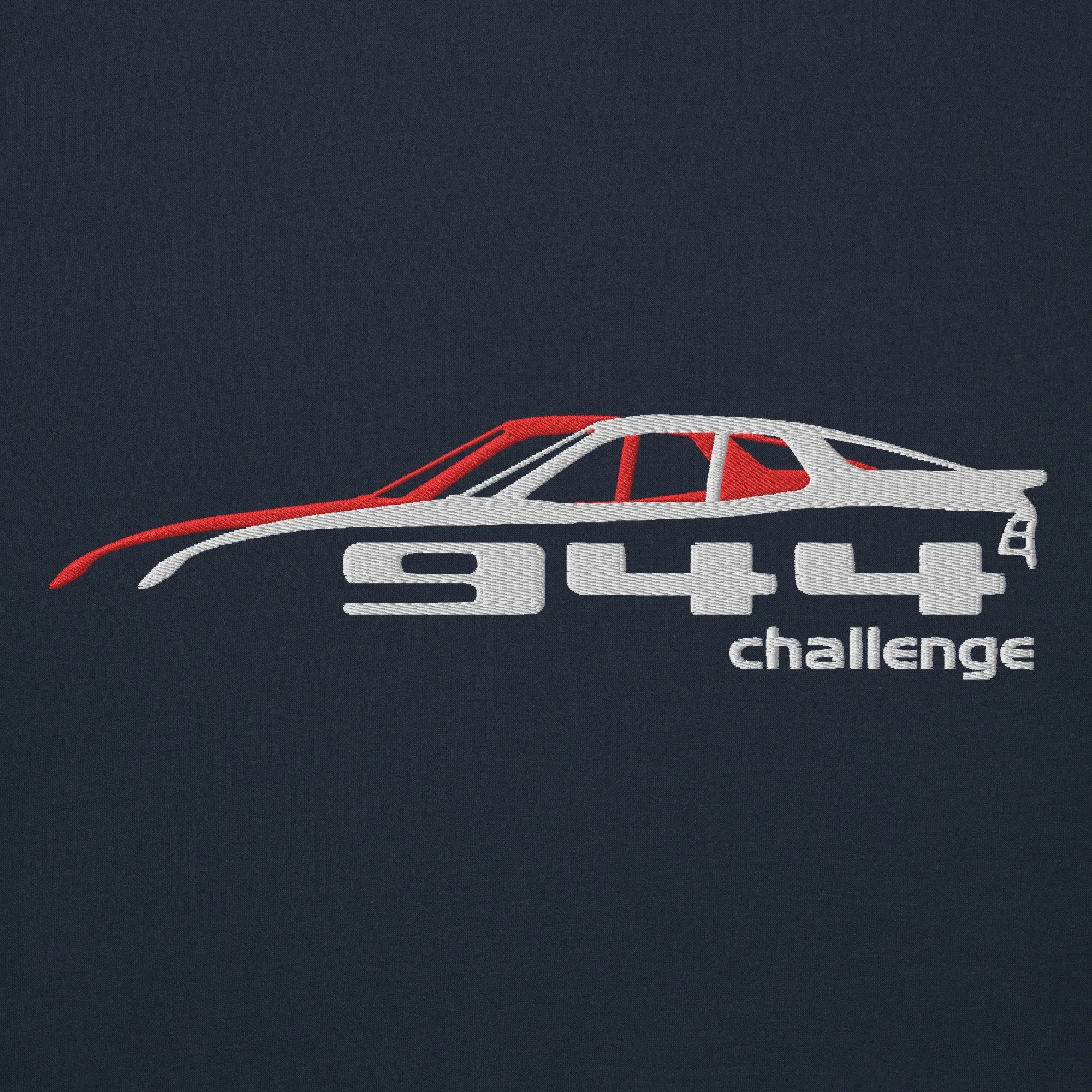 944 Racing Association - Official - Embroidered Fleece Hoodie - Navy Blue