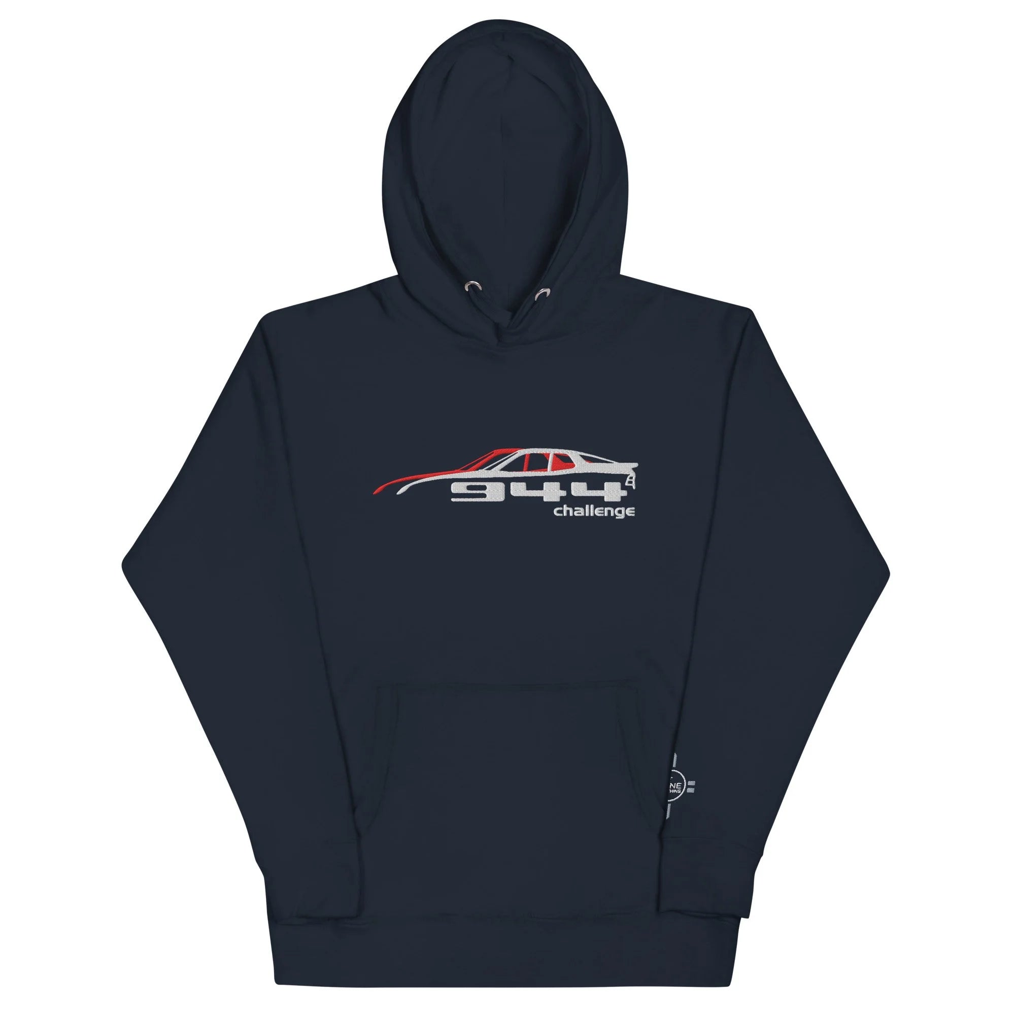 944 Racing Association - Official - Embroidered Fleece Hoodie - Navy Blue