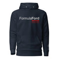 Formula Ford Official Embroidered Fleece Hoodie - Navy blue