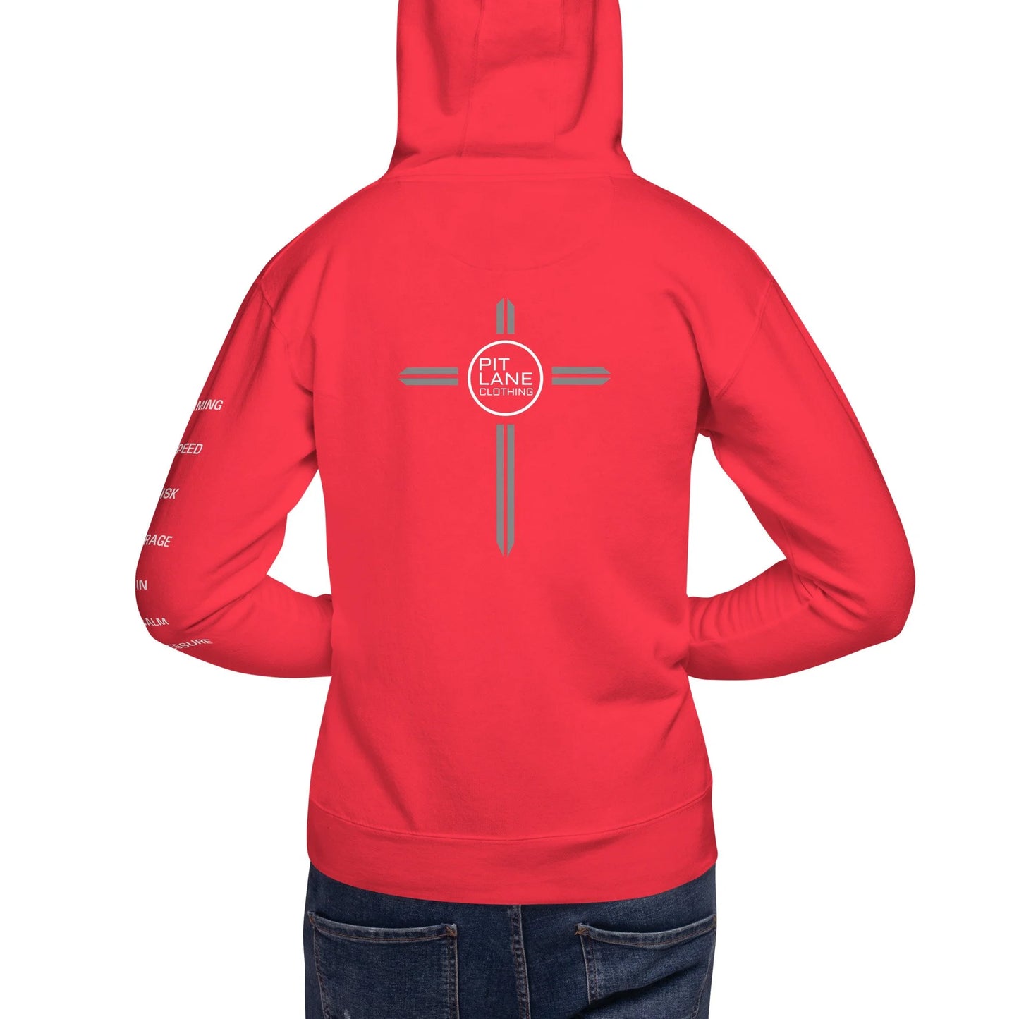 Pit Lane Clothing: Heavyweight Fleece Hoodie - 'Apex'