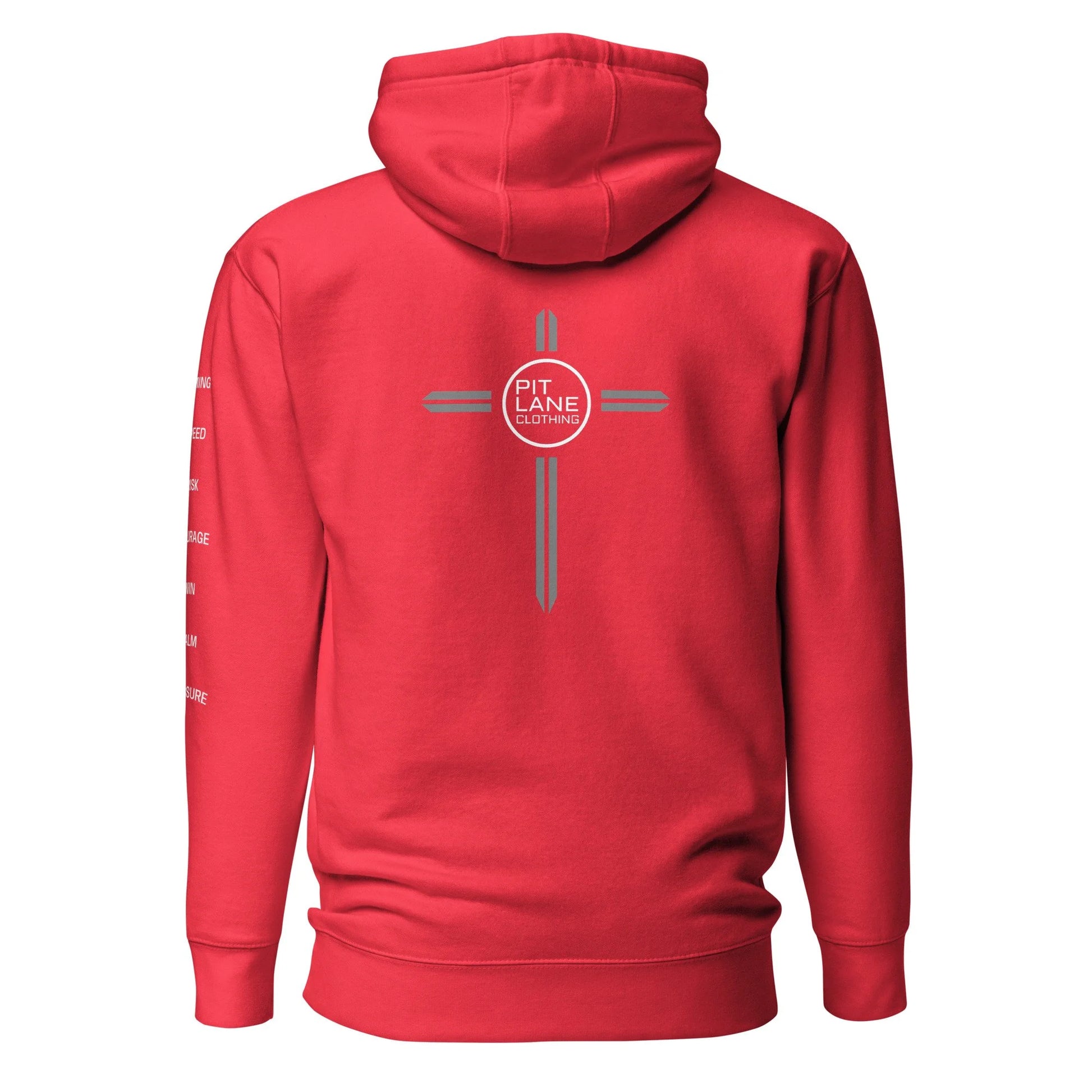 Pit Lane Clothing: Heavyweight Fleece Hoodie - 'Apex'