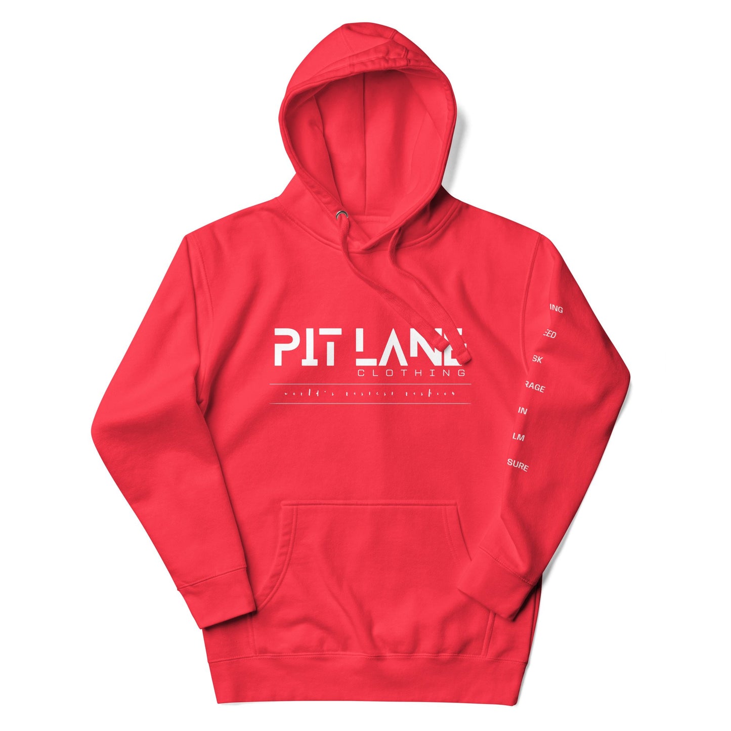 Pit Lane Clothing: Heavyweight Fleece Hoodie - 'Apex'