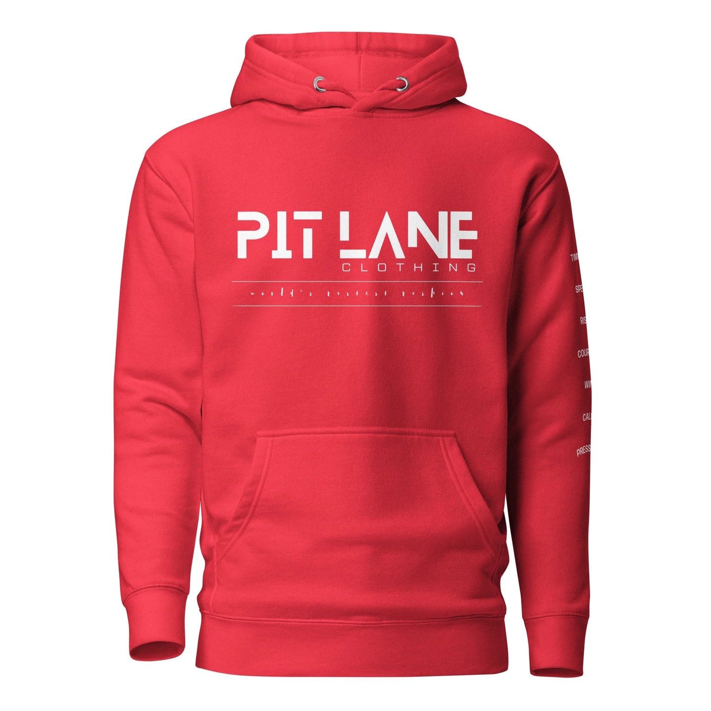 Pit Lane Clothing: Heavyweight Fleece Hoodie - 'Apex'
