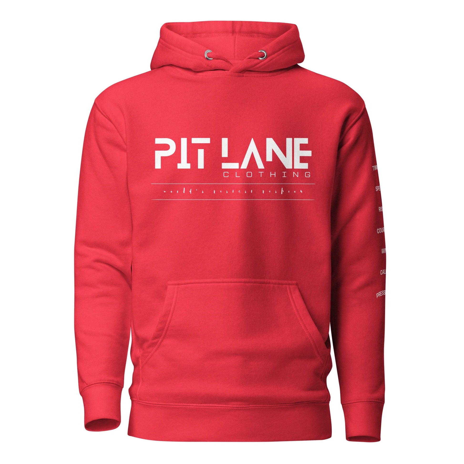 Pit Lane Clothing: Heavyweight Fleece Hoodie - 'Apex'