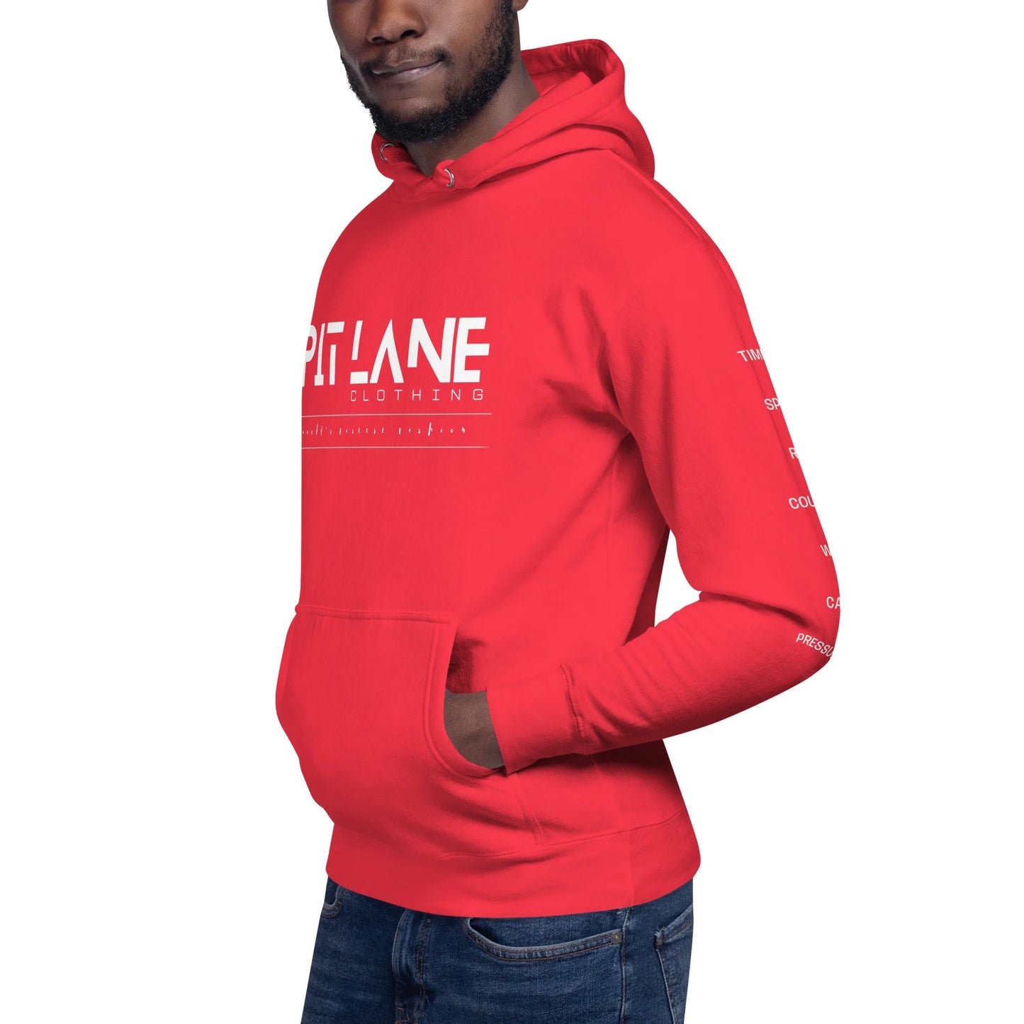Pit Lane Clothing: Heavyweight Fleece Hoodie - 'Apex'