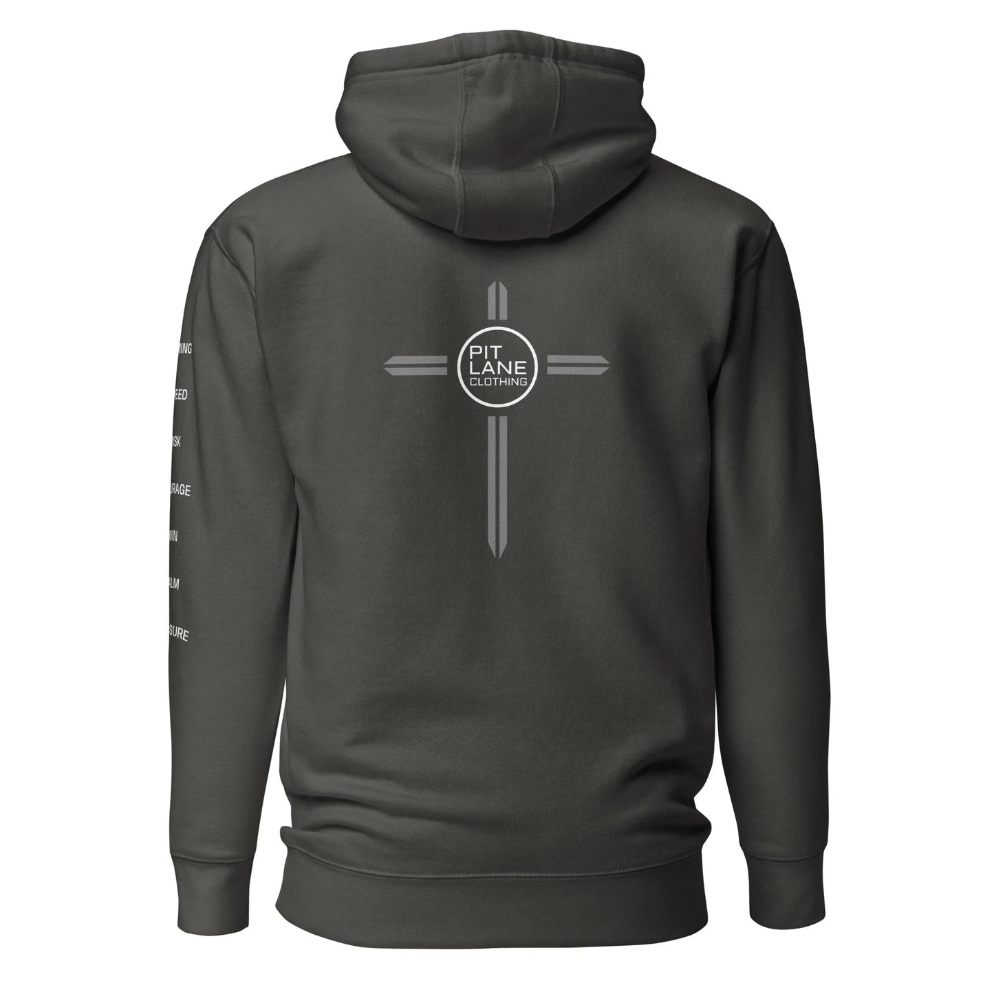 Pit Lane Clothing: Heavyweight Fleece Hoodie - 'Apex'