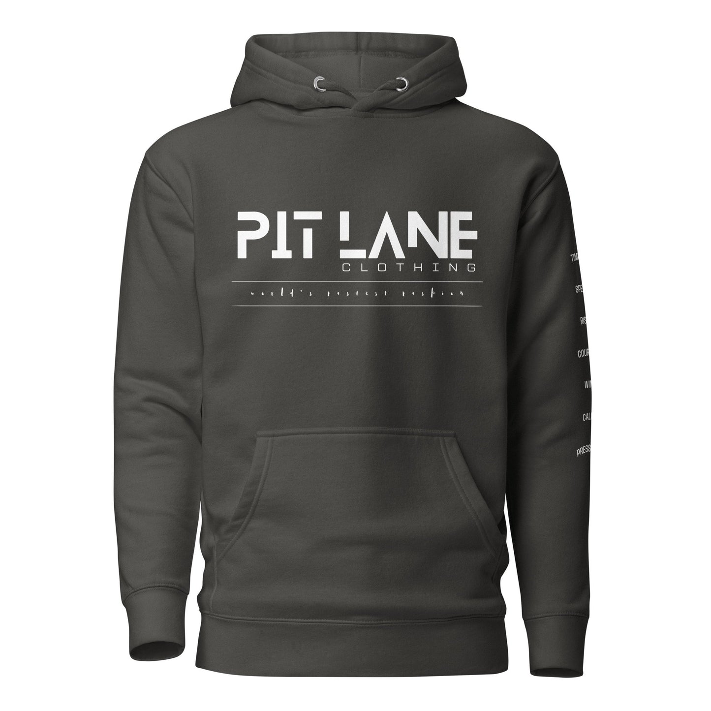 Pit Lane Clothing: Heavyweight Fleece Hoodie - 'Apex'