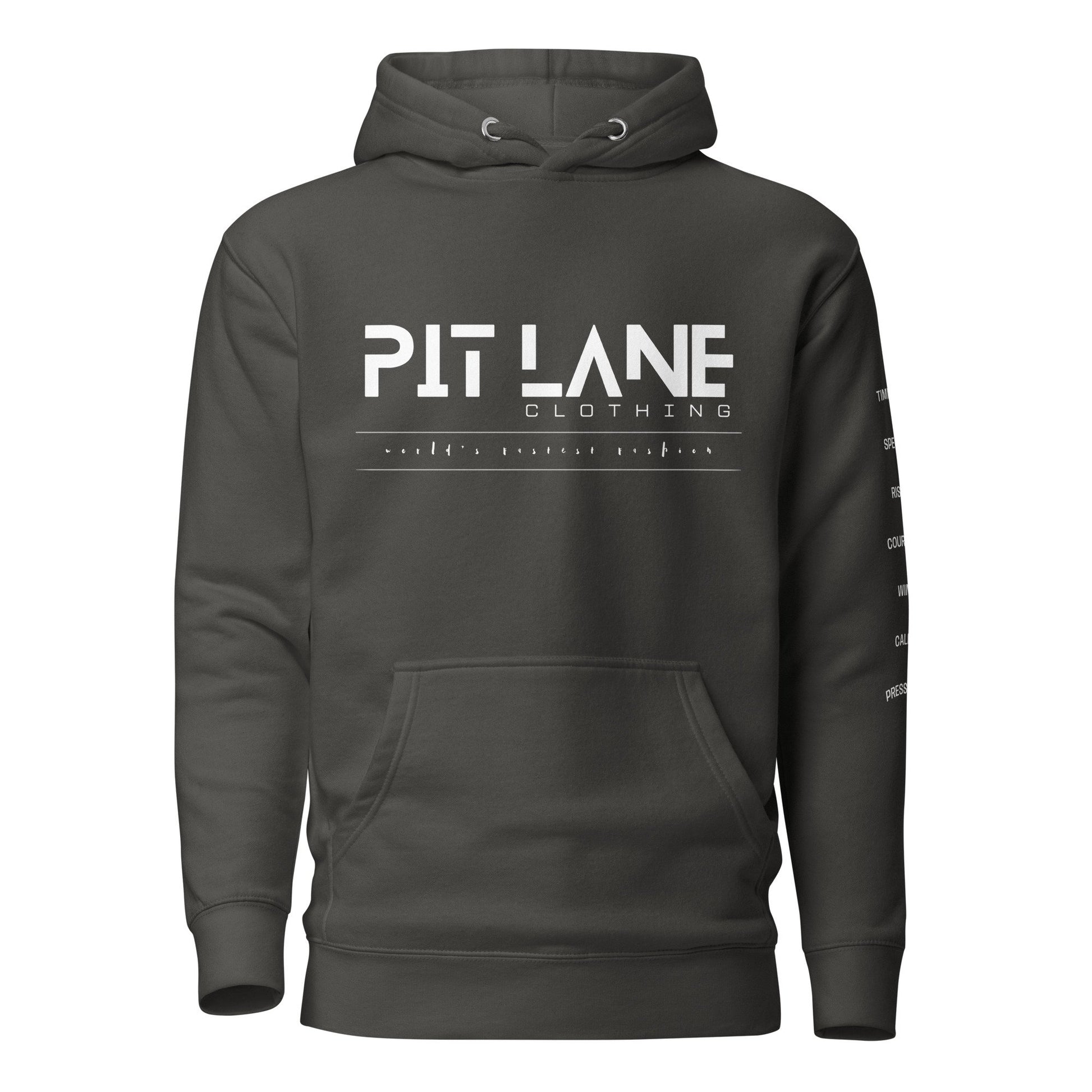 Pit Lane Clothing: Heavyweight Fleece Hoodie - 'Apex'