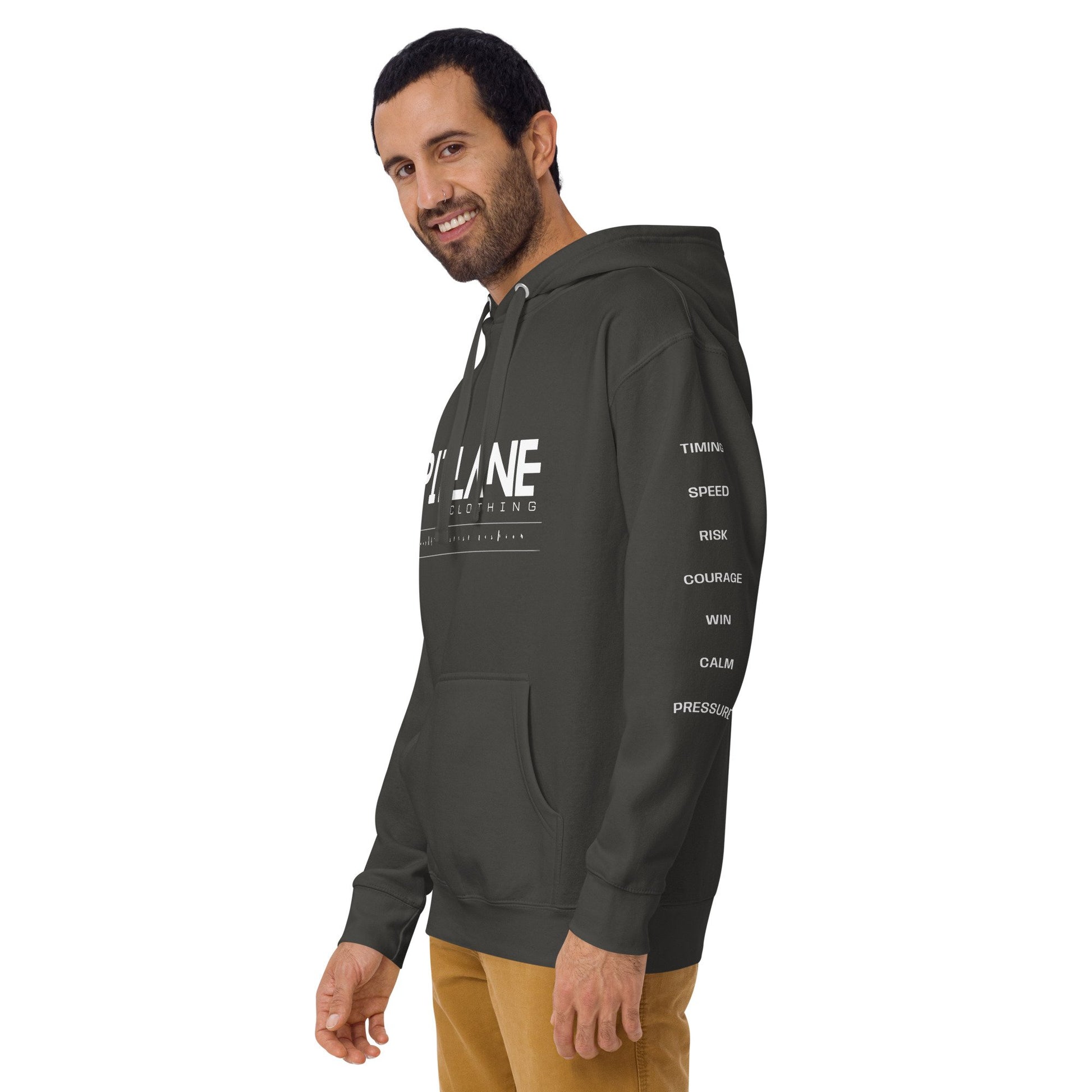 Pit Lane Clothing: Heavyweight Fleece Hoodie - 'Apex'