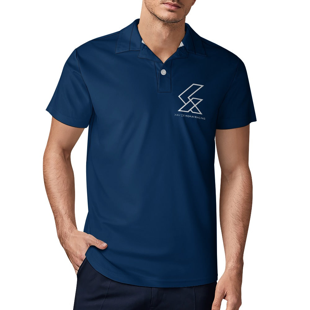 XAVIER KOKAI RACING Polo shirt - navy