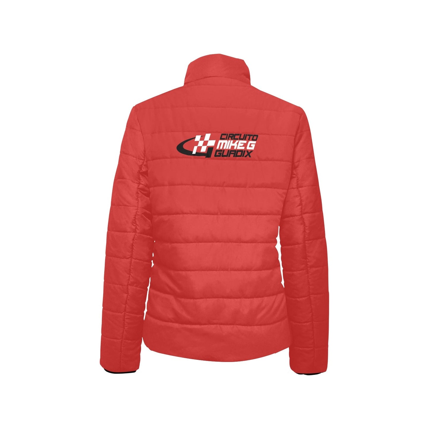 CIRCUITO MIKE G GUADIX Women's quilted puffer jacket - red