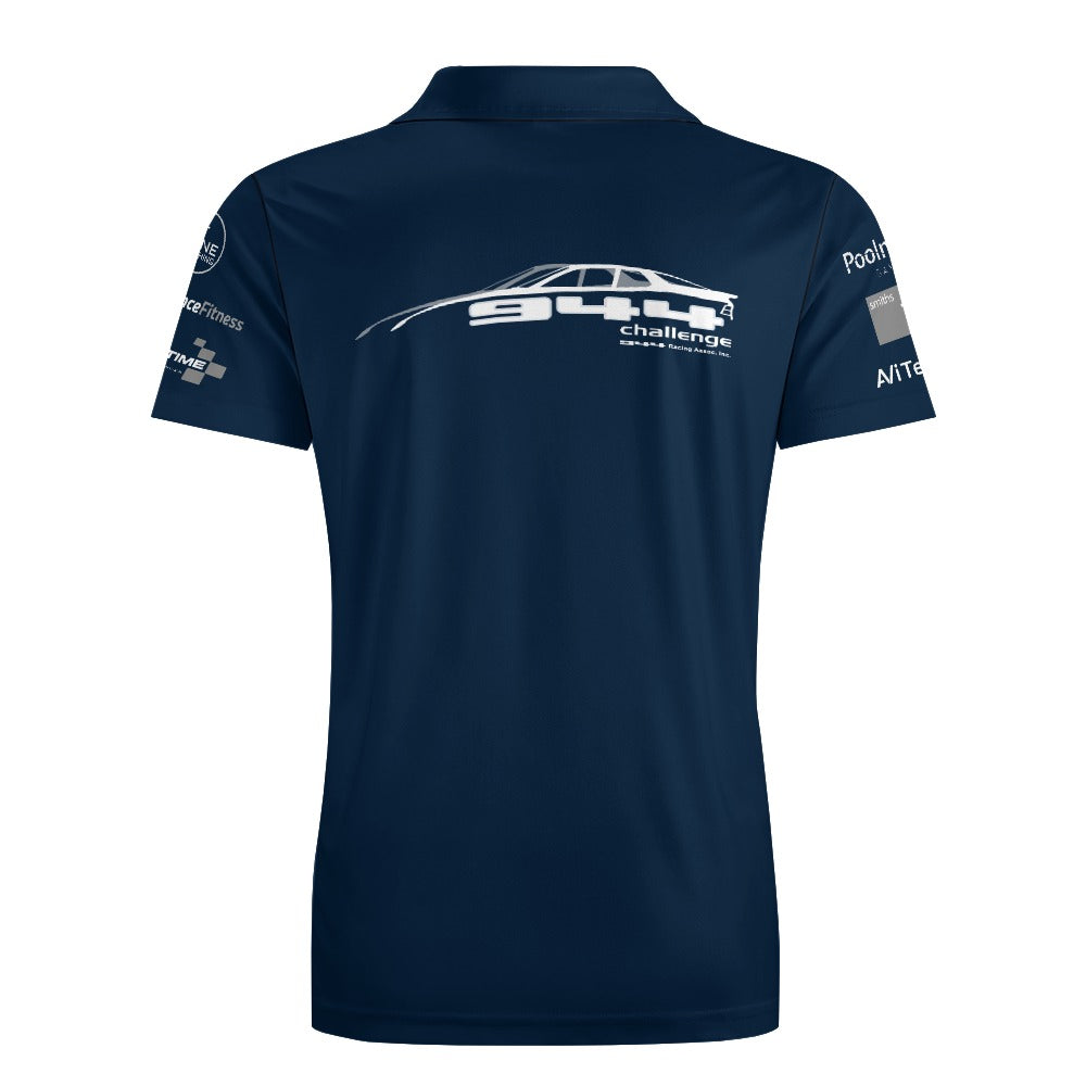944 Challenge Series Australia official Teams activewear Polo - navy