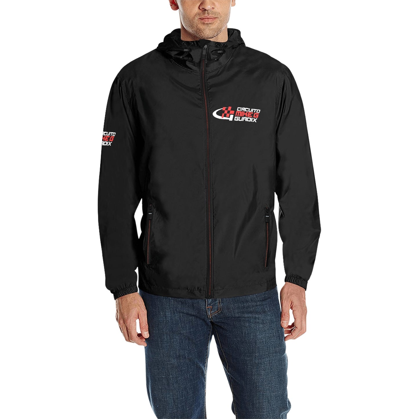 CIRCUITO MIKE G GUADIX Quilted Waterproof windbreaker jacket - carbon