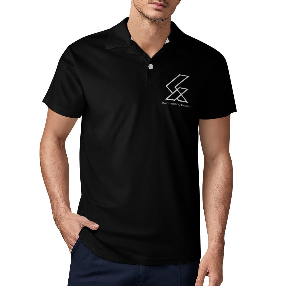 XAVIER KOKAI RACING Polo shirt - carbon