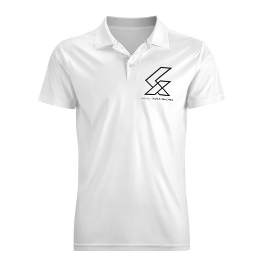 XAVIER KOKAI RACING Polo shirt - circuit white
