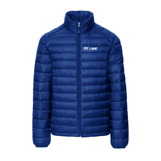 PIT LANE quilted puffer jacket - navy
