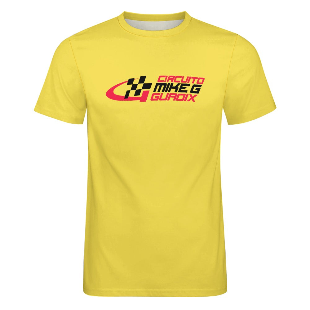 CIRCUITO MIKE G GUADIX - Cotton T-shirt - yellow