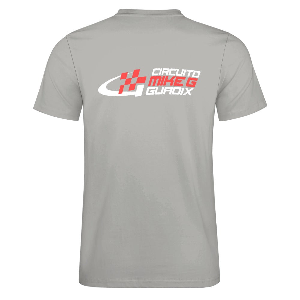 CIRCUITO MIKE G GUADIX - Cotton T-shirt - Titanium small logo