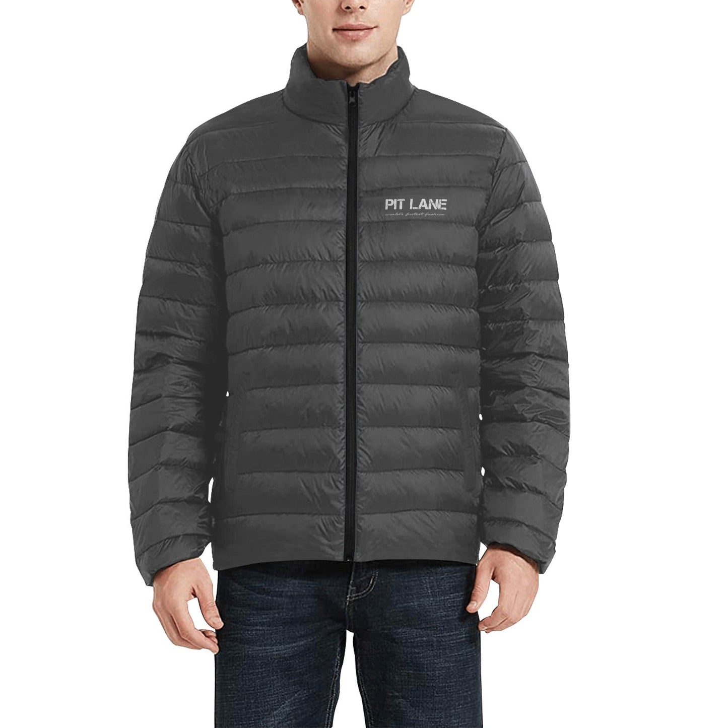 PIT LANE CLOTHING Mens Quilted Puffer Jacket