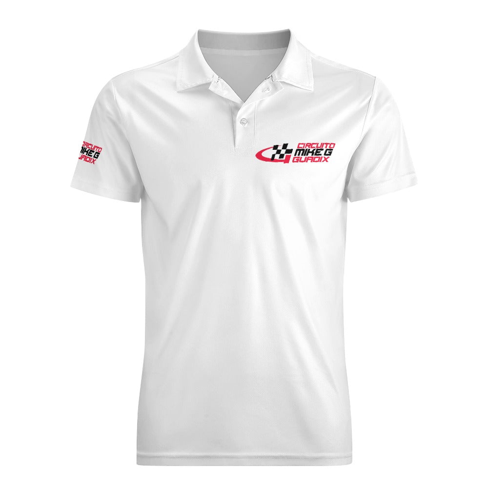 CIRCUITO MIKE G GUADIX Polo shirt - circuit white small logo