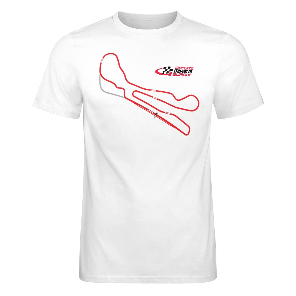 CIRCUITO MIKE G GUADIX - Cotton T-shirt - circuit track map