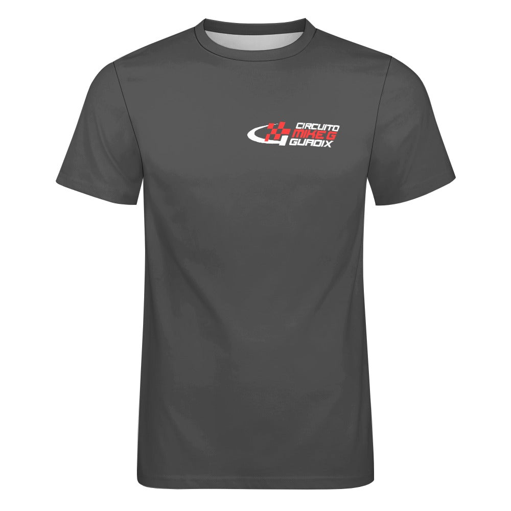 CIRCUITO MIKE G GUADIX - Cotton T-shirt - Titanium small logo front