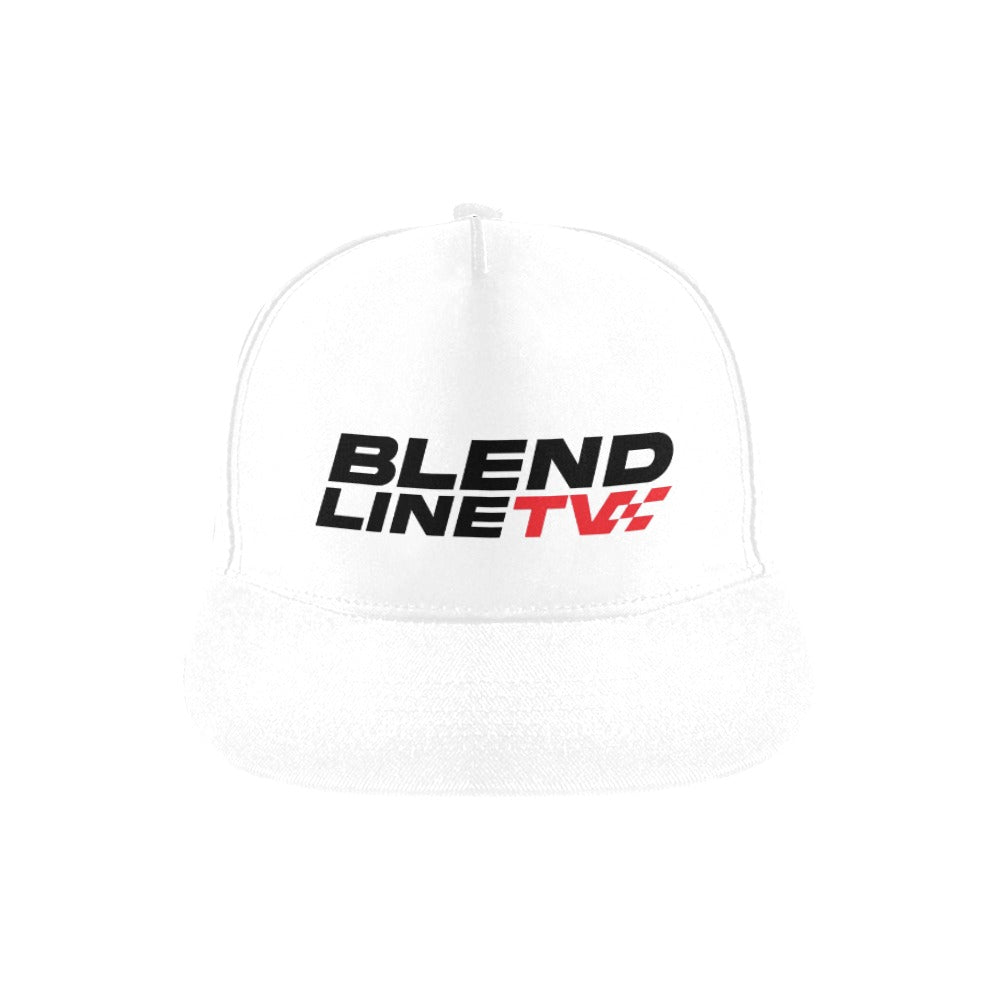 BLENDLINE TV cotton chino cap - white