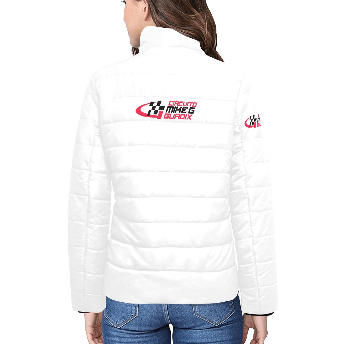 CIRCUITO MIKE G GUADIX Women's quilted puffer jacket - circuit white