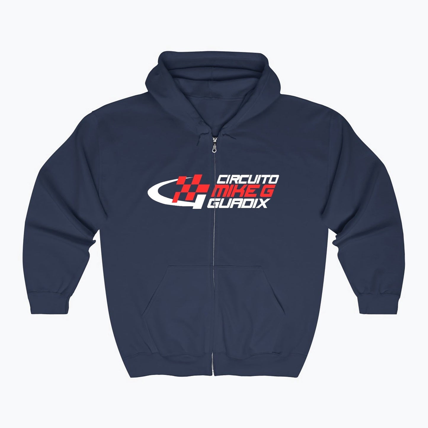 CIRCUITO MIKE G GUADIX Full Zip Hooded Sweatshirt - Navy