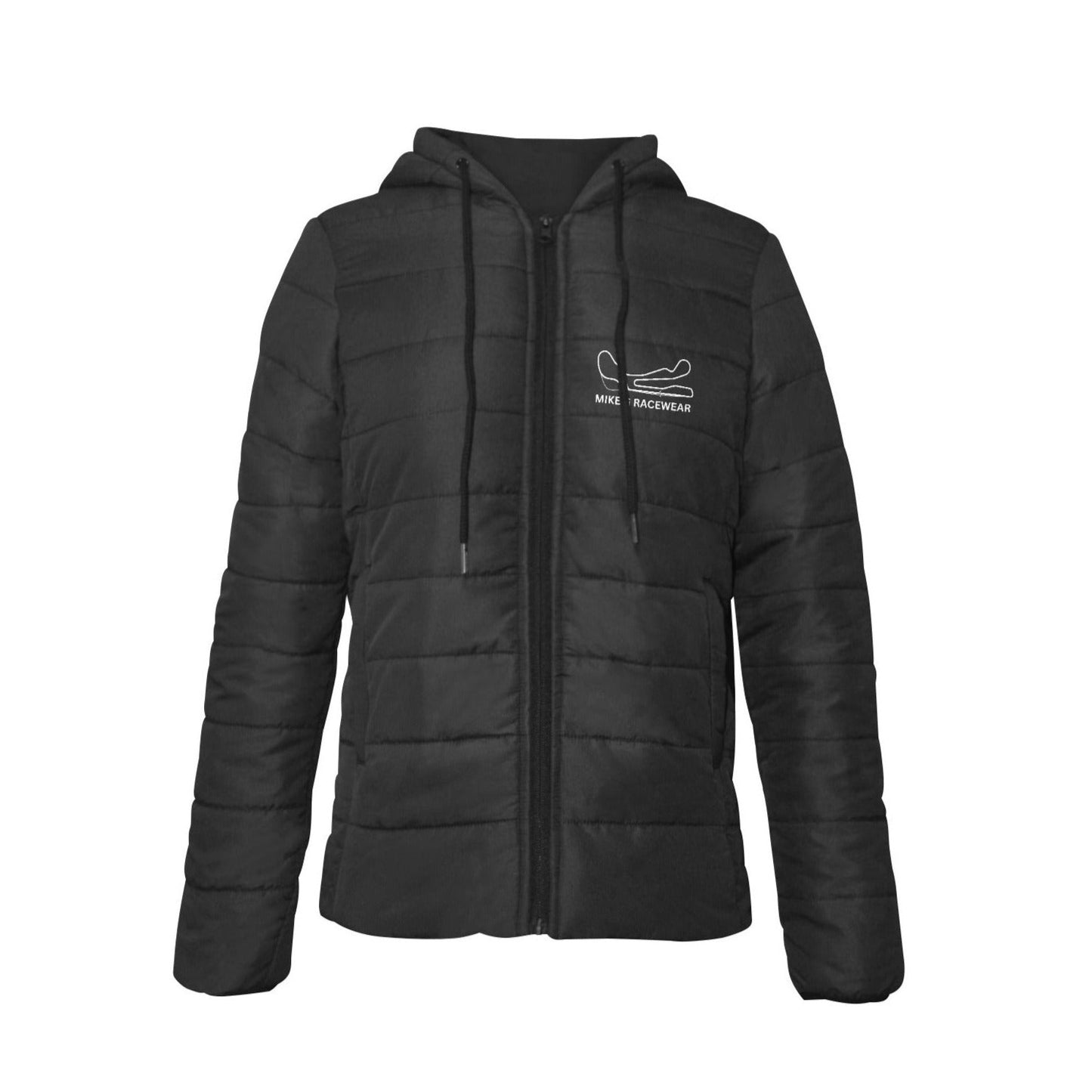 CIRCUITO MIKE G - Women's Hooded puffer jacket - carbon