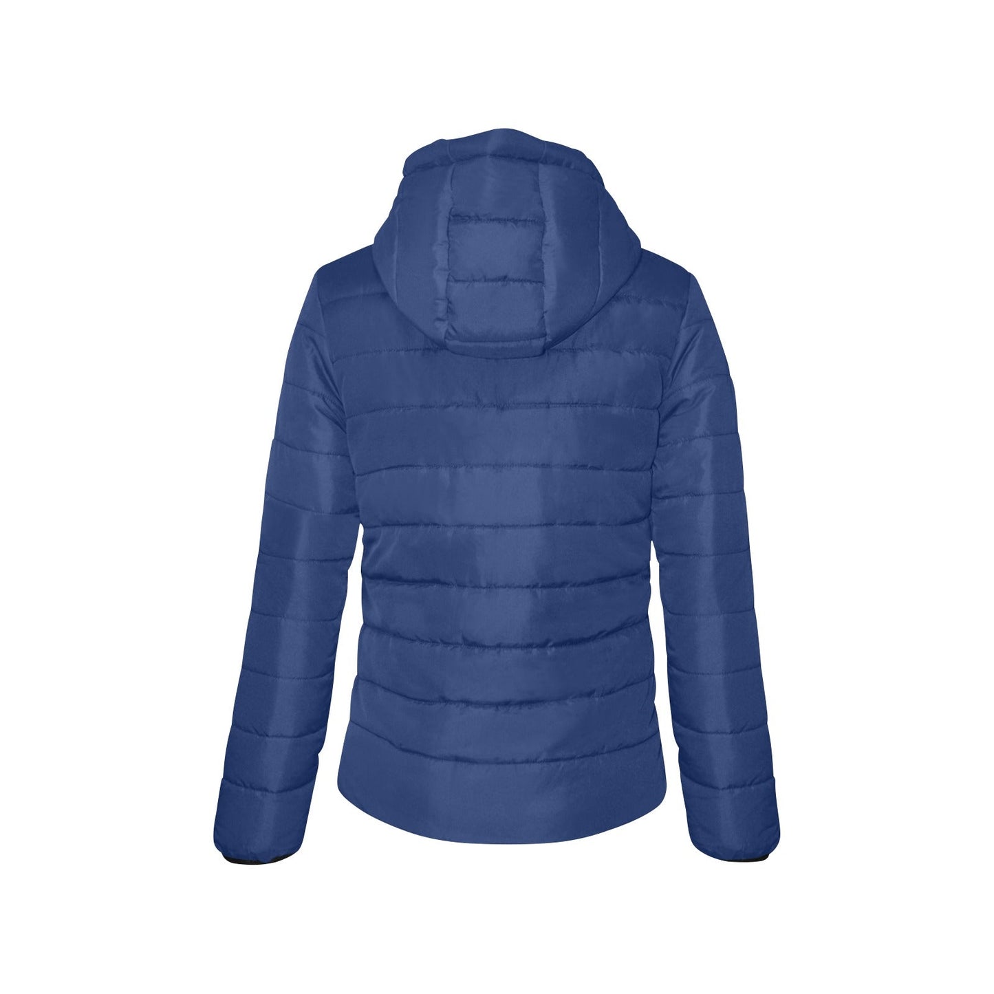 CIRCUITO MIKE G - Women's Hooded puffer jacket - Midnight Blue