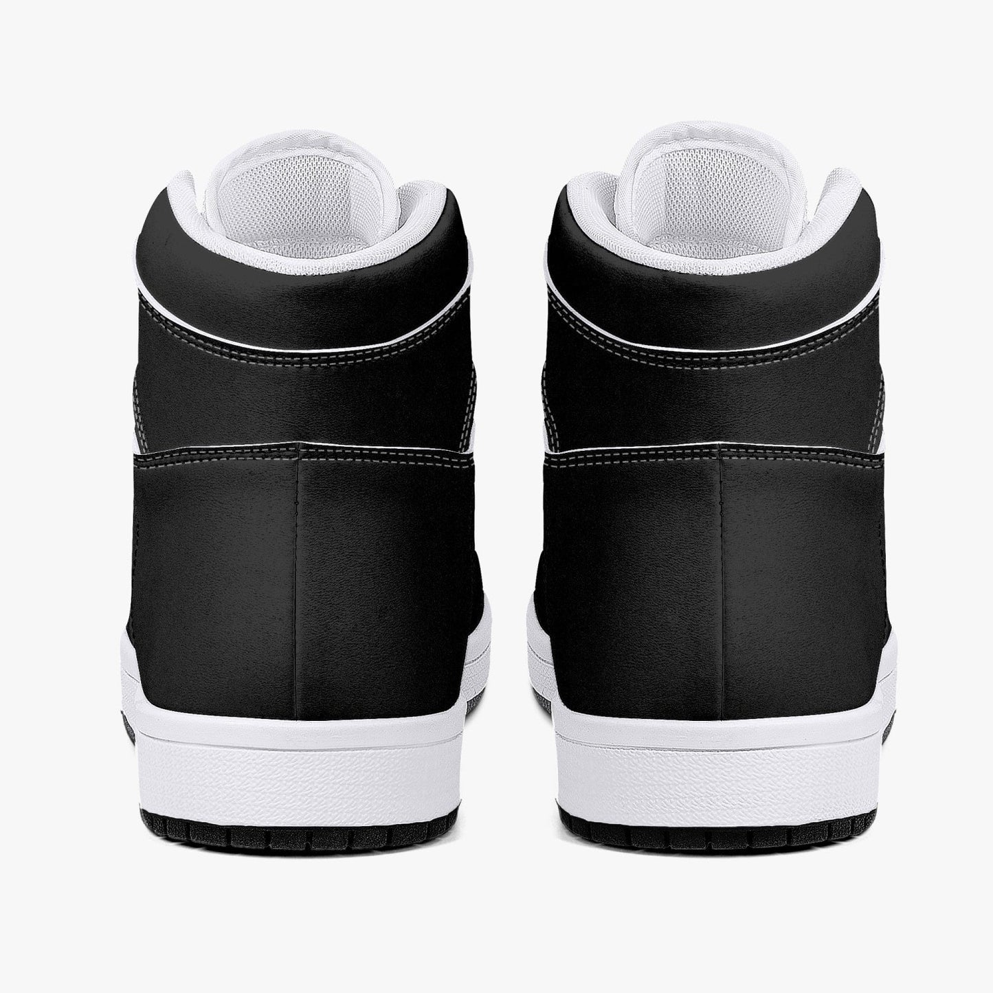 MICHAEL CLEMENTE 15 Ultimate High-Top Leather Sneakers - carbon white
