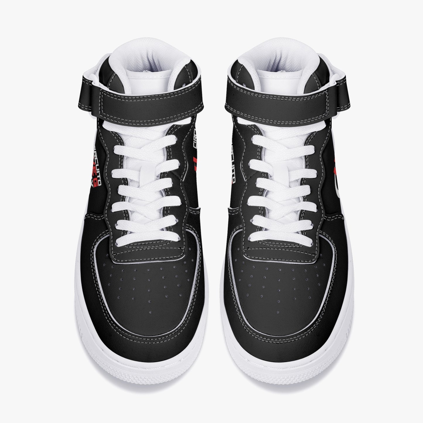 CIRCUITO MIKE G GUADIX Mid-Top Leather sneakers - full carbon