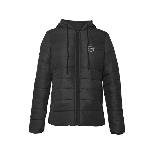 PIT LANE Women's Hooded puffer Jacket - carbon
