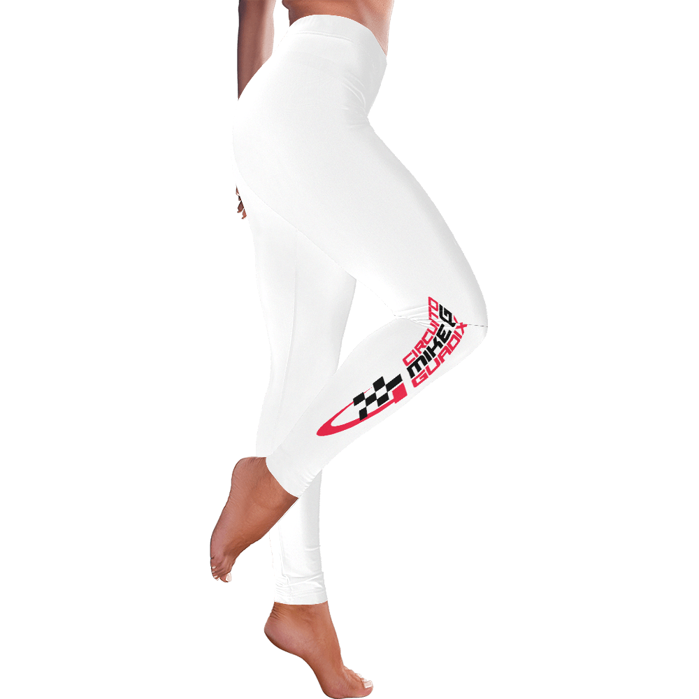CIRCUITO MIKE G GUADIX women's High-Waisted Leggings - circuit white