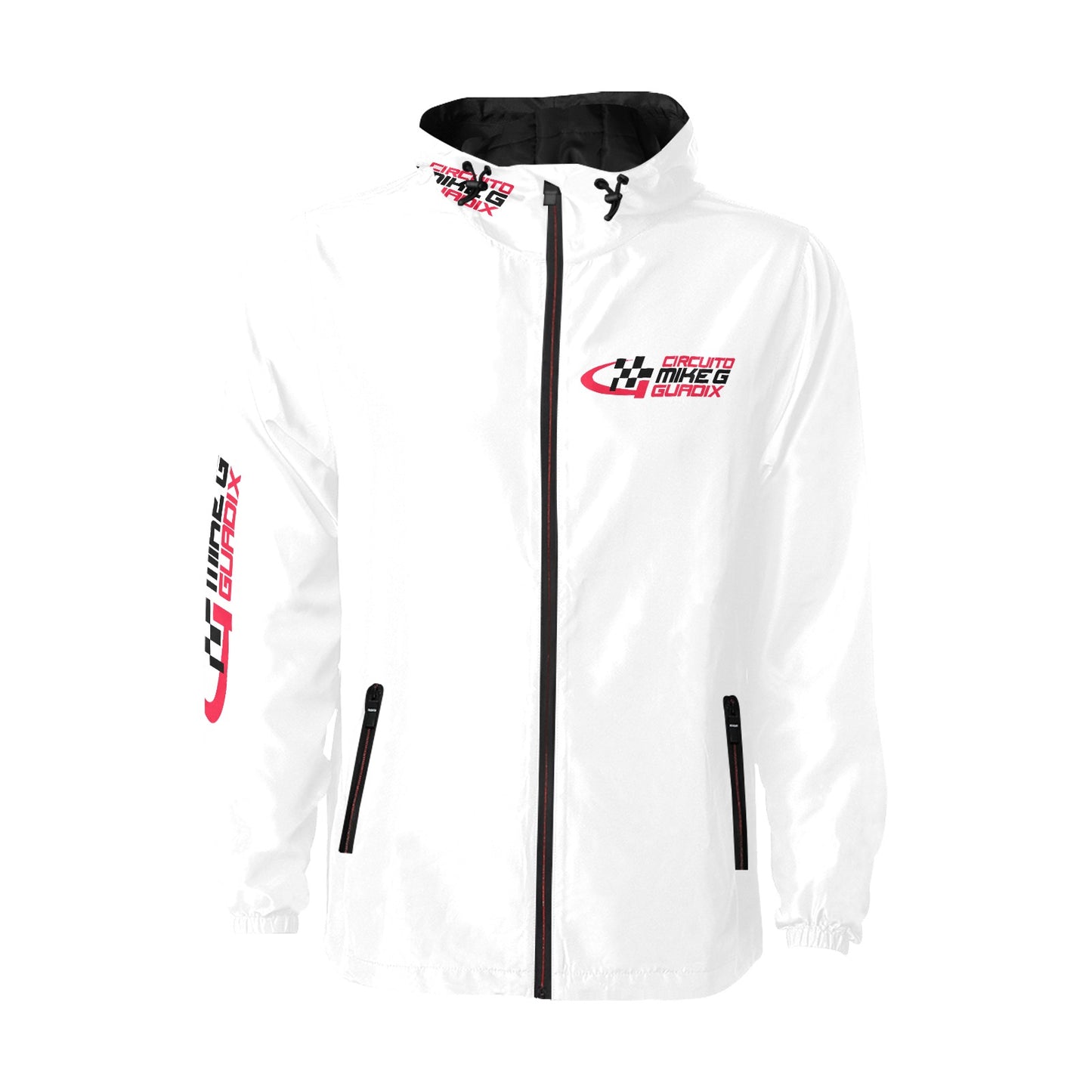 CIRCUITO MIKE G GUADIX Quilted Windbreaker jacket - circuit white
