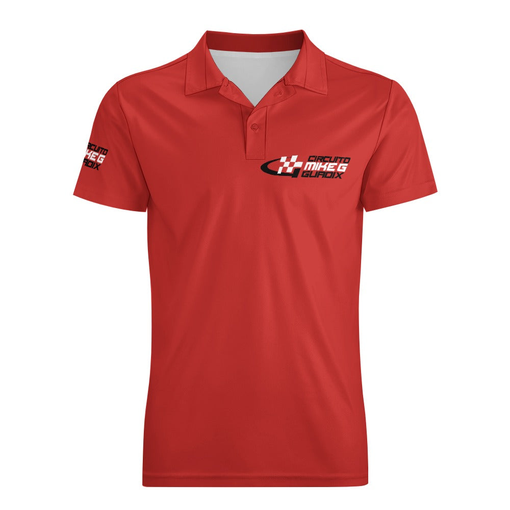 CIRCUITO MIKE G GUADIX Polo shirt - red small logo front